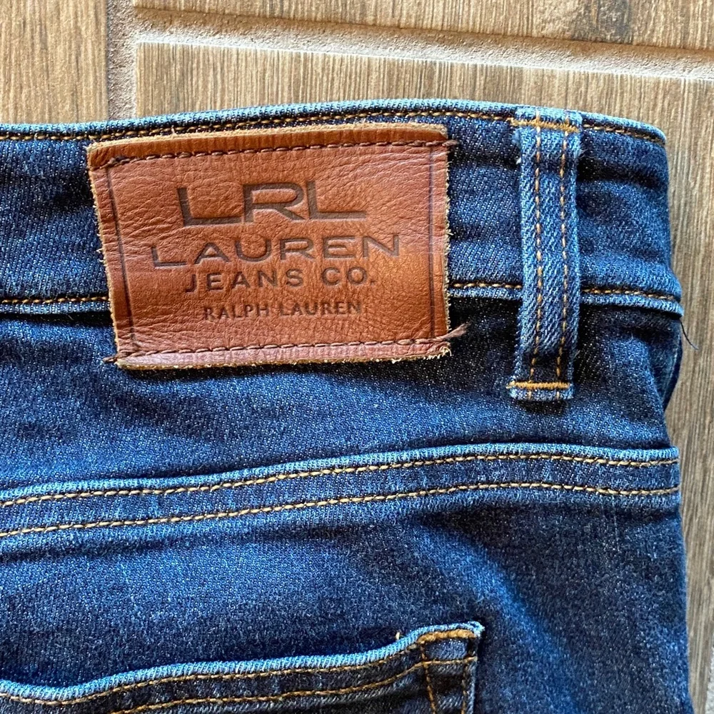 Ralph Lauren Dark Blue Straight Leg Jeans - Picture 3 of 4